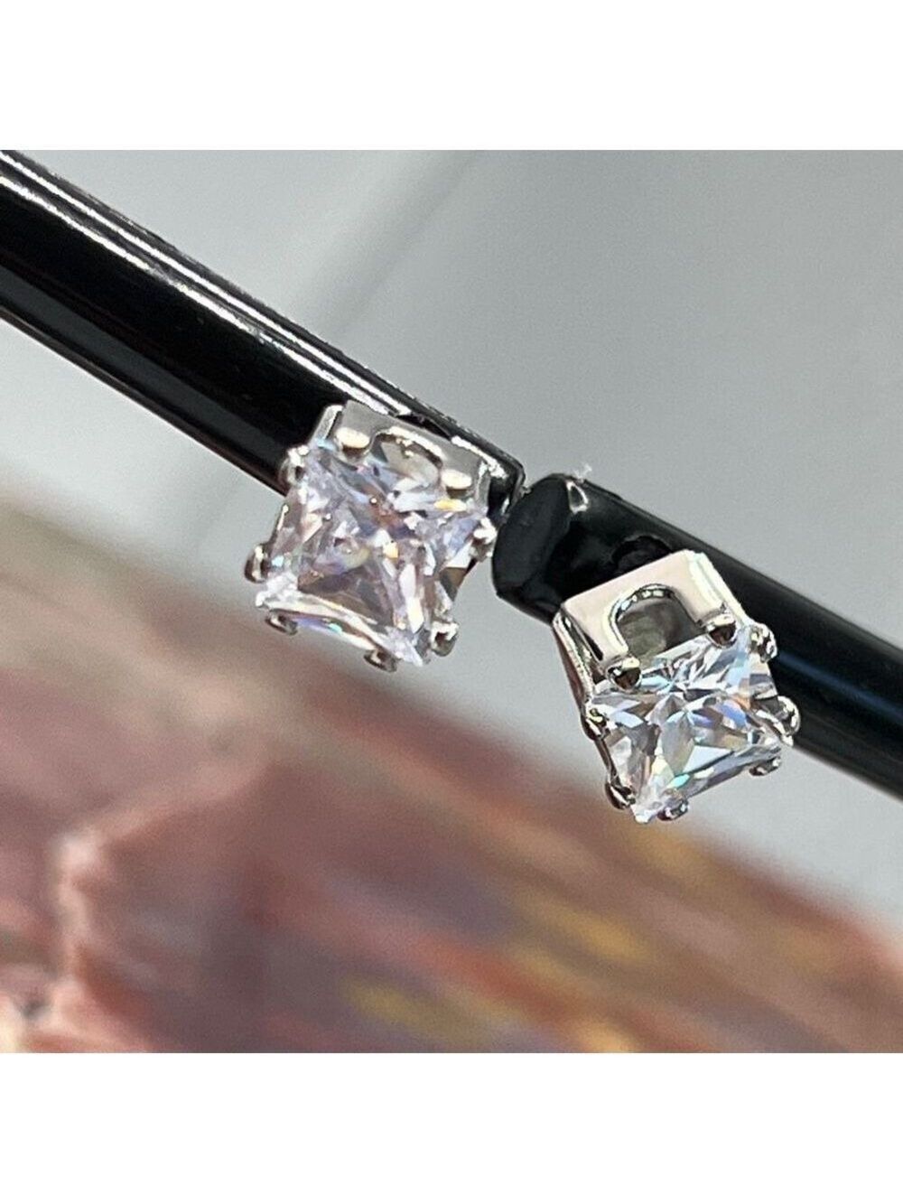 Swarovski Crystals Statement Post Earrings - Picture 2 of 14